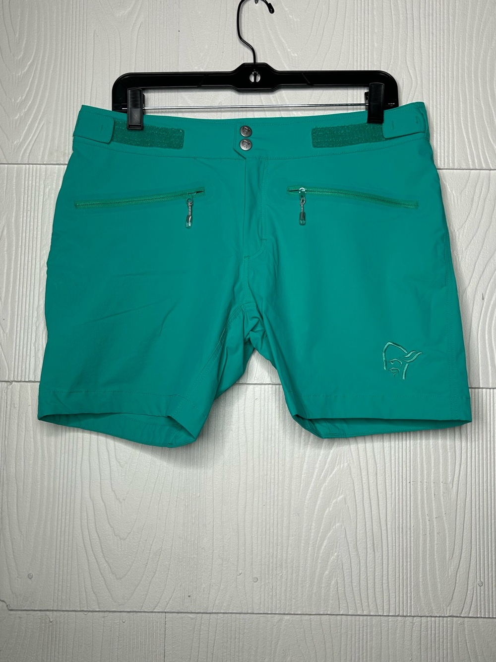 Womens Teal Outdoor Performance Shorts